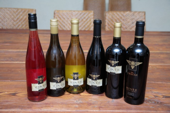 リリースされるワインの一部。生産されるワインは20種類以上におよぶ